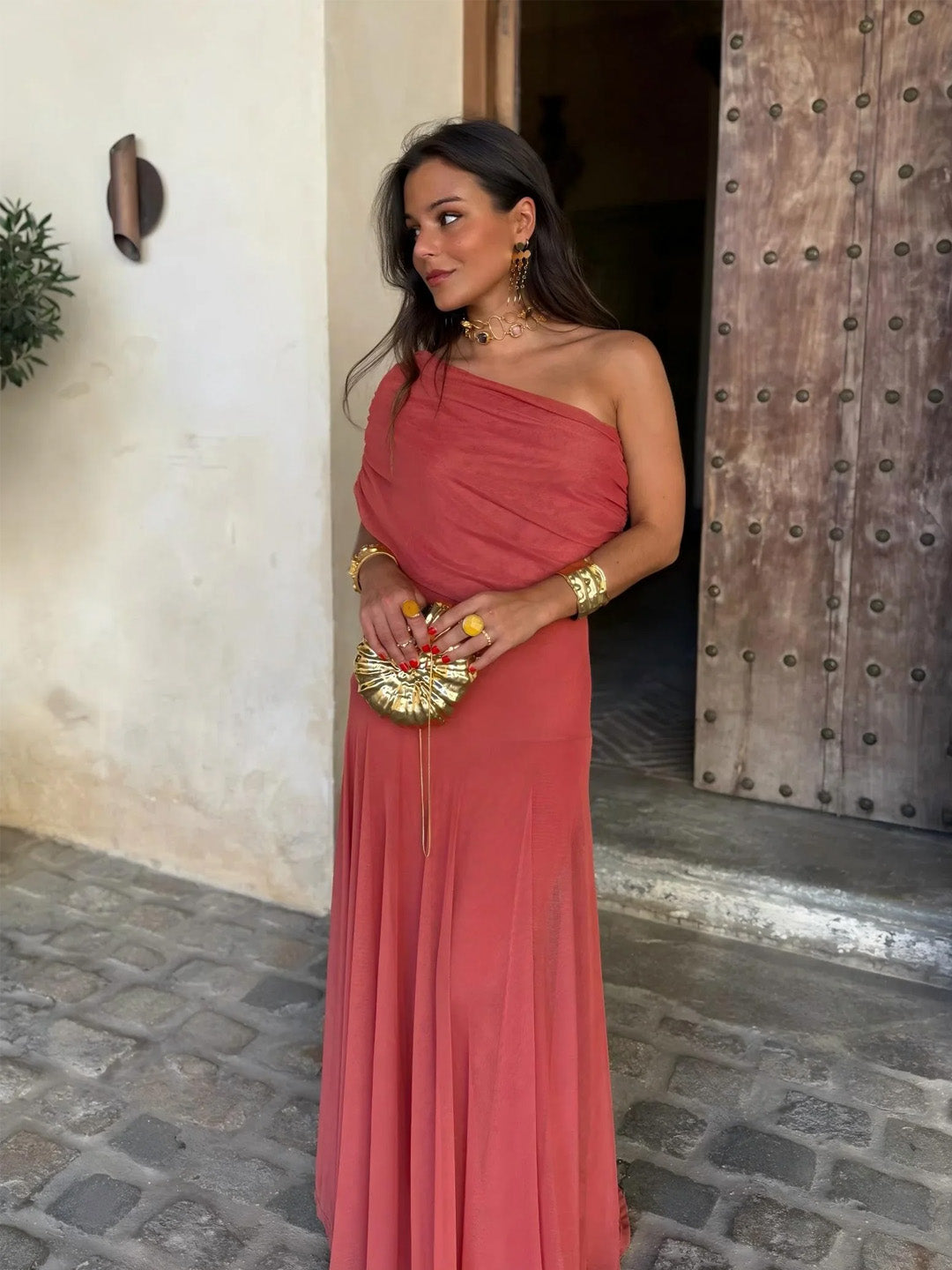 ELISA – Abito Elegante con Spalle Scoperte