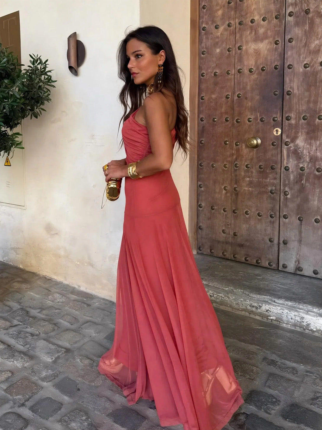 ELISA – Abito Elegante con Spalle Scoperte