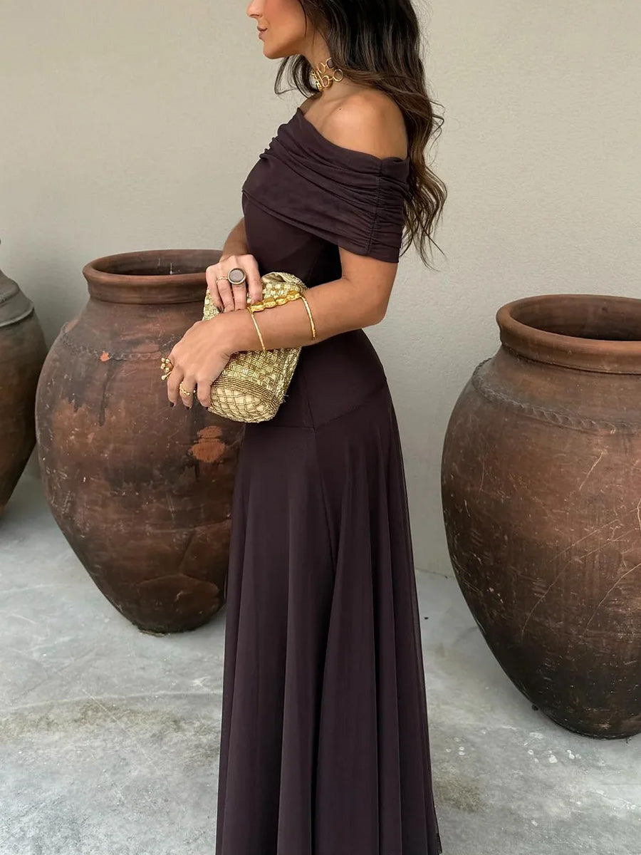 ELISA – Abito Elegante con Spalle Scoperte