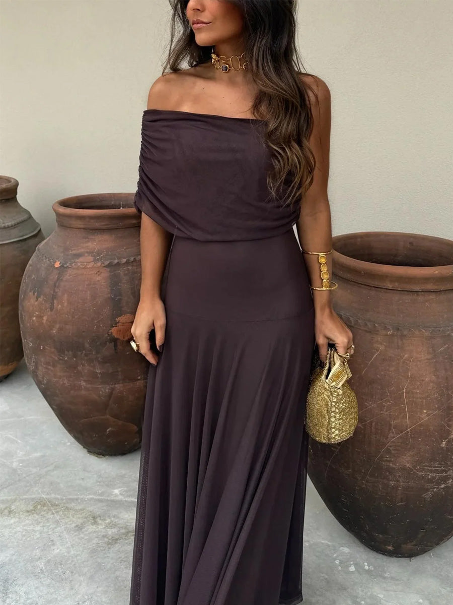 ELISA – Abito Elegante con Spalle Scoperte