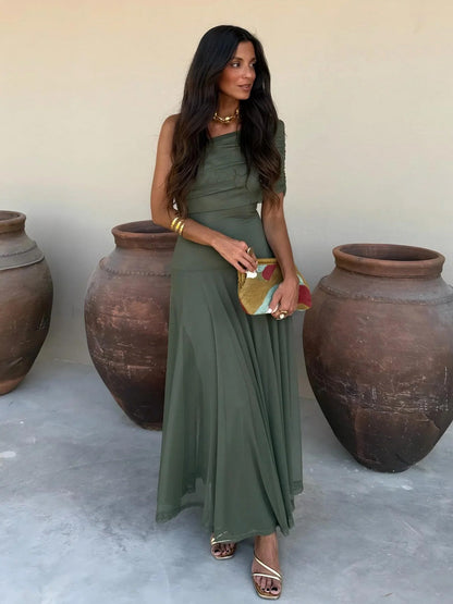 ELISA – Abito Elegante con Spalle Scoperte