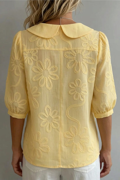 LIVIANA – Camicetta Floreale Elegante