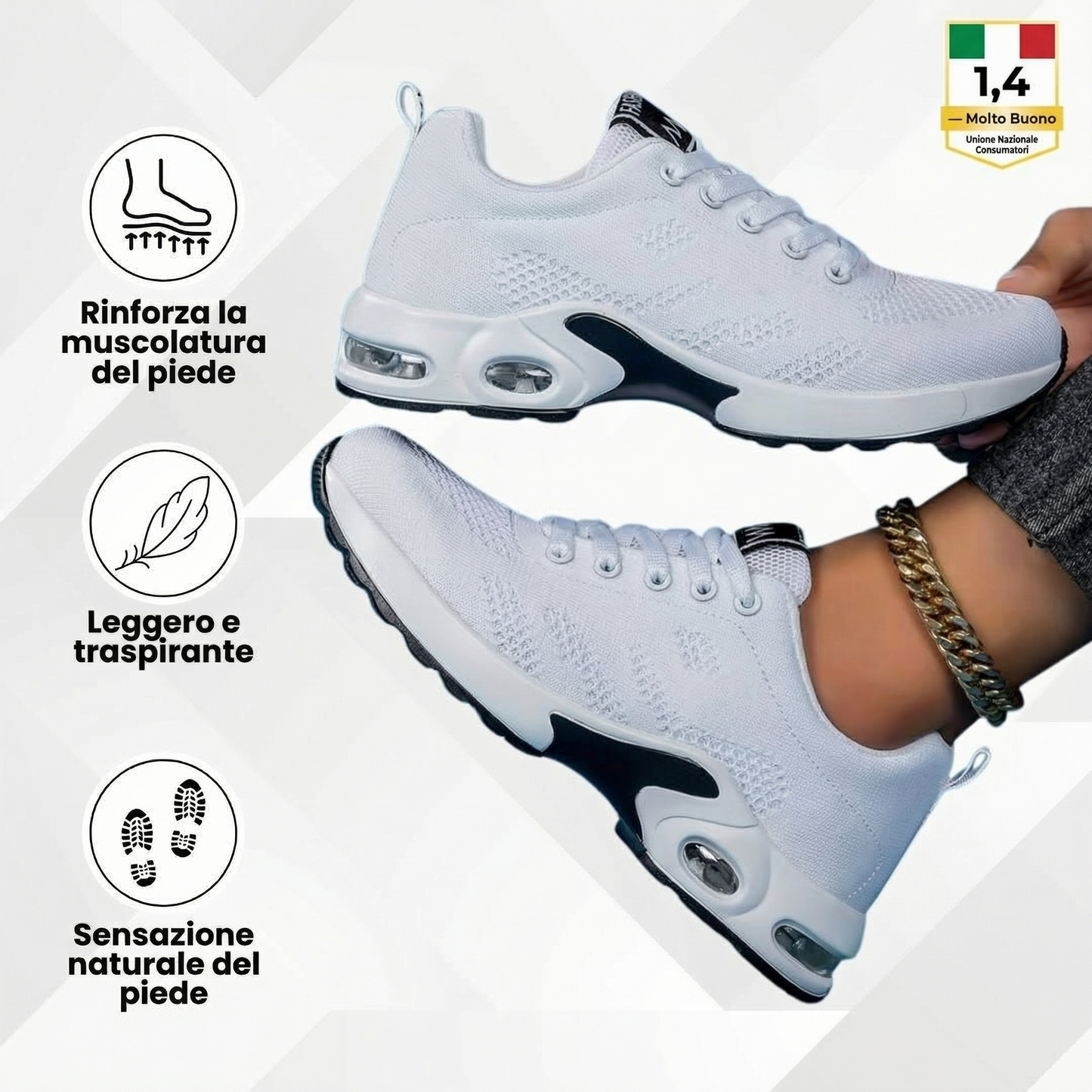 AURORA – Scarpe Comfort Ergonomiche