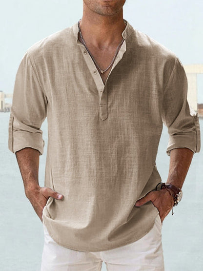 MATTHEW – BREATHABLE COTTON SHIRT