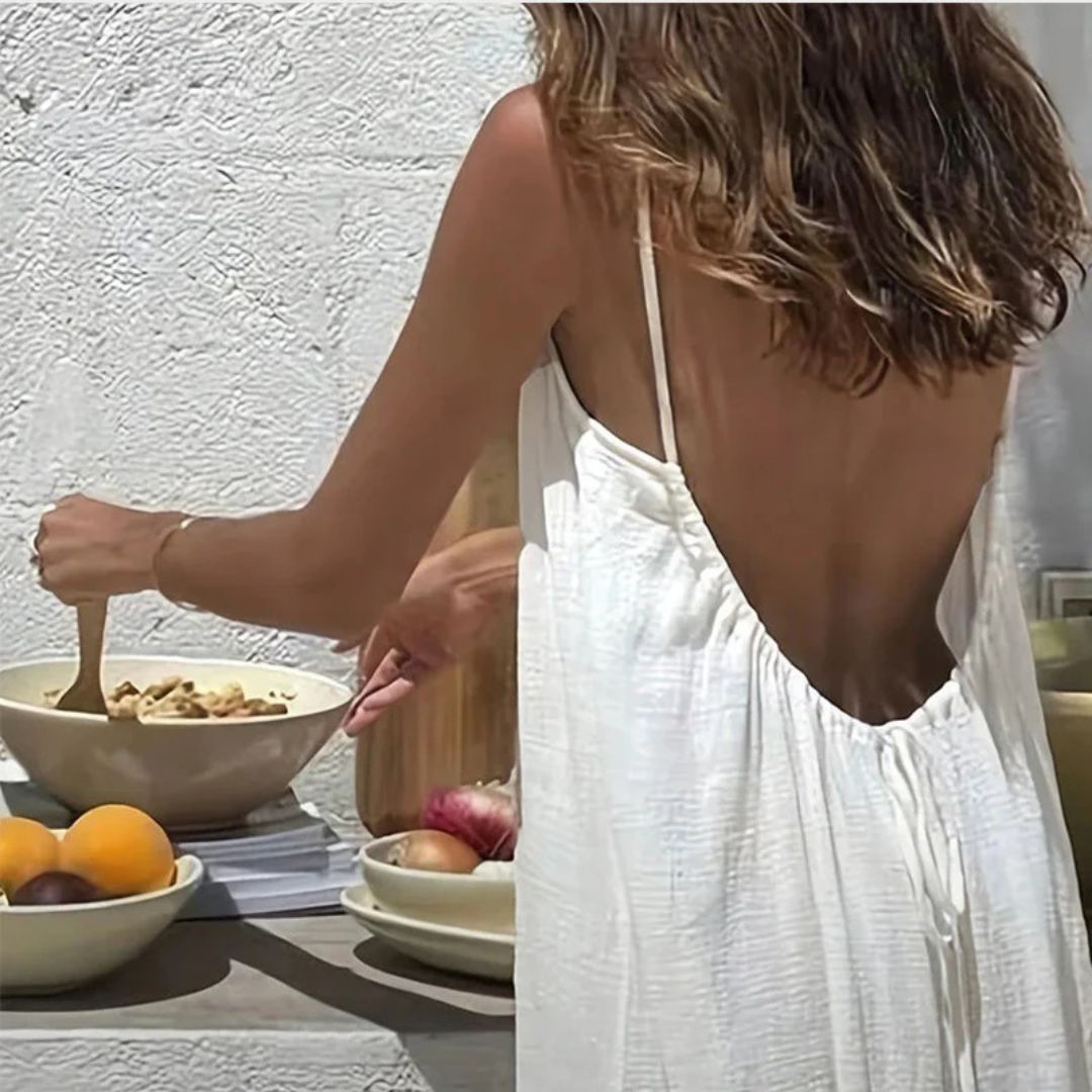 ISABELLA – Abito Estivo con Schiena Scoperta