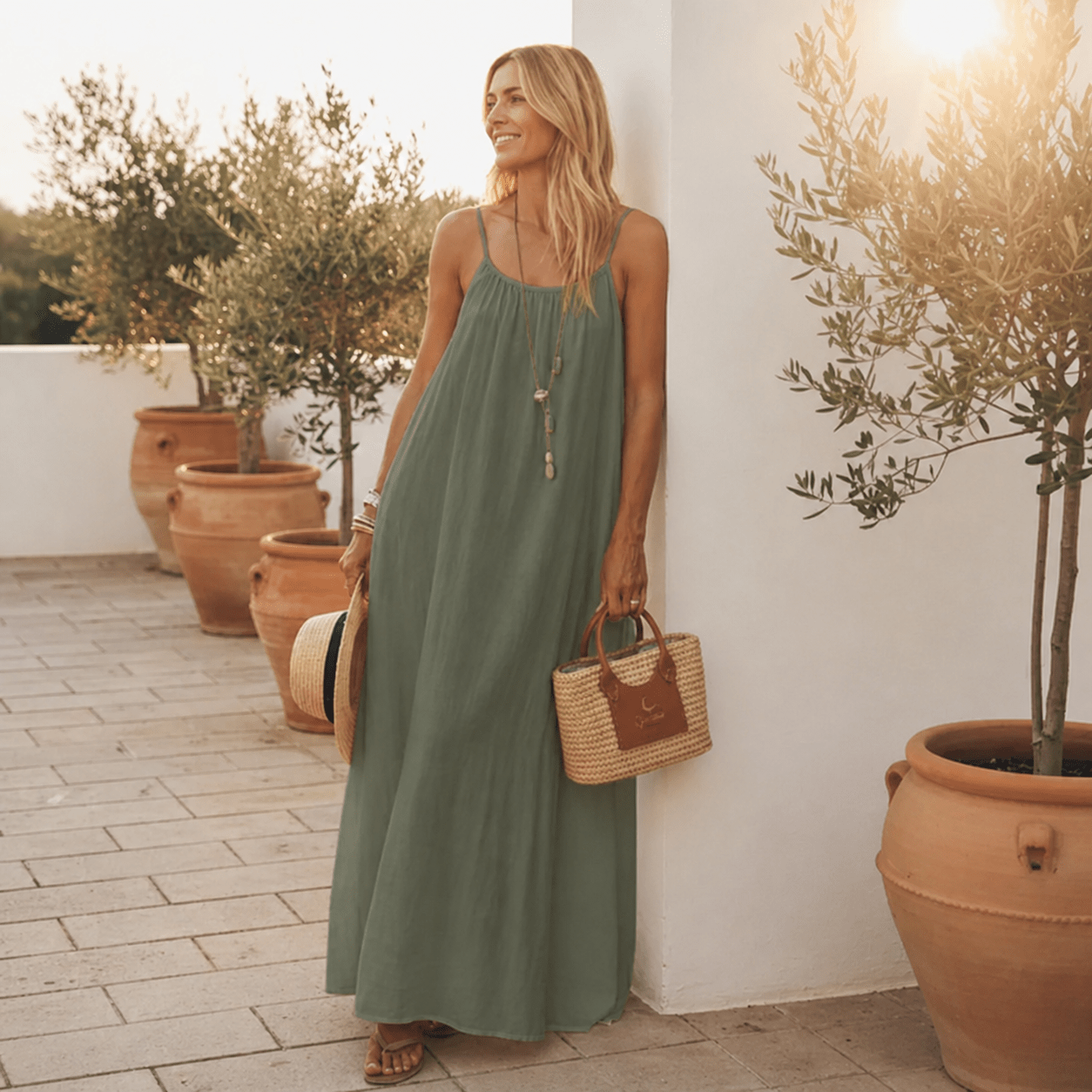 ISABELLA – Abito Estivo con Schiena Scoperta