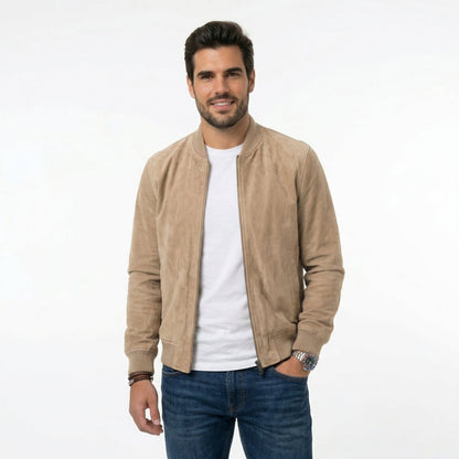 LORENZO | GIACCA SCAMOSCIATA