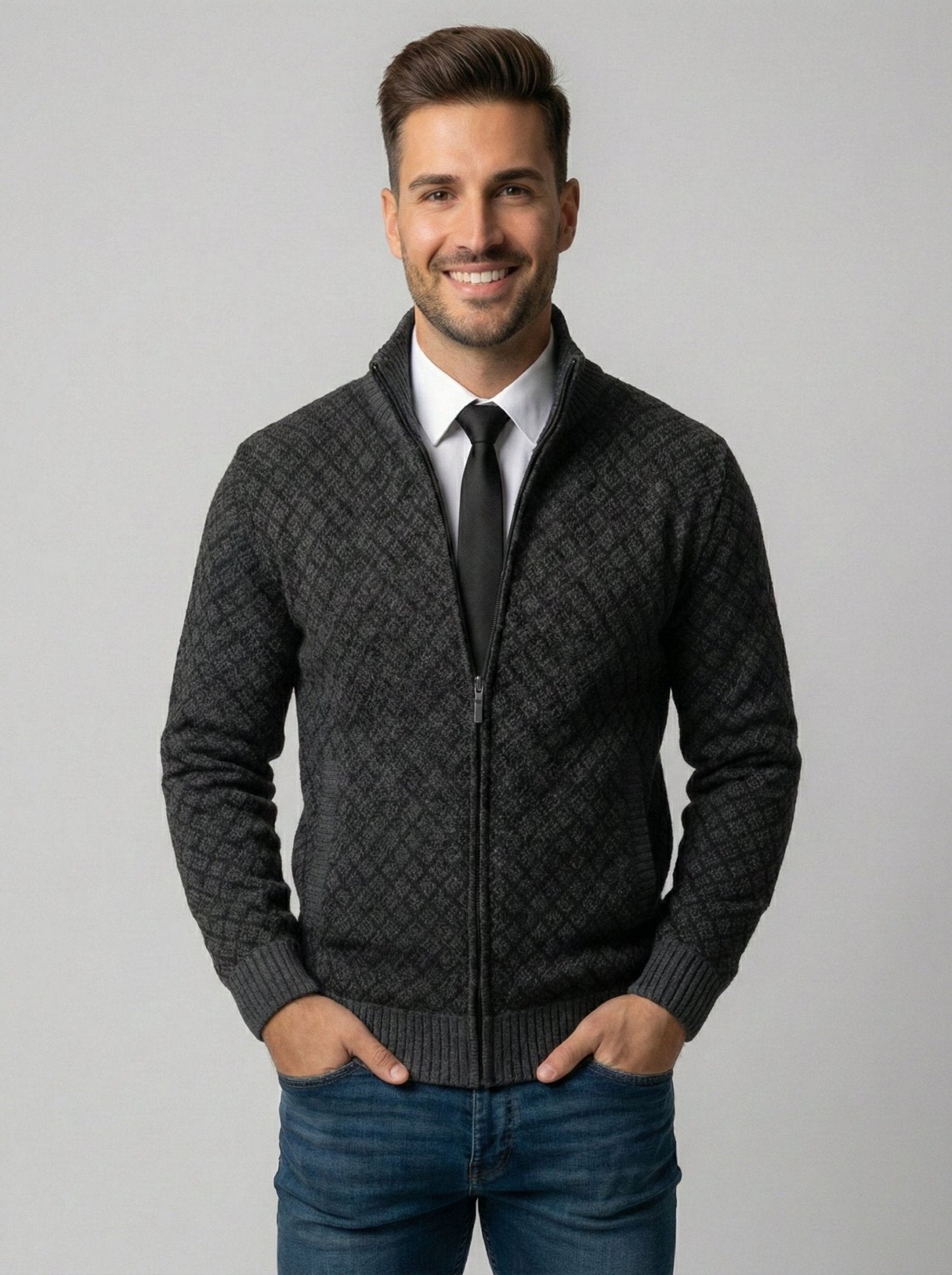 OLIVER | CARDIGAN CON ZIP
