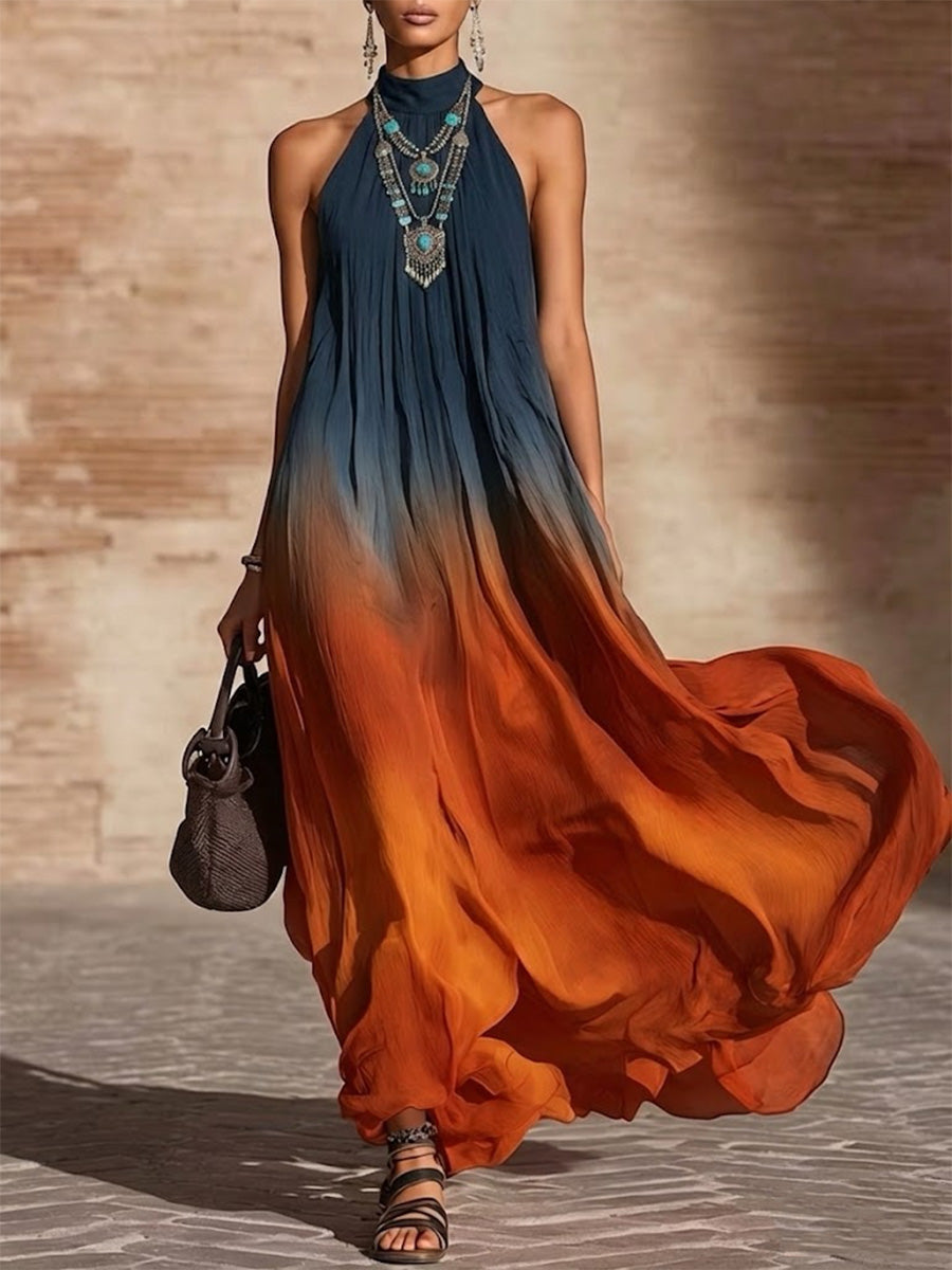 DALILA – Abito Maxi Sfumato
