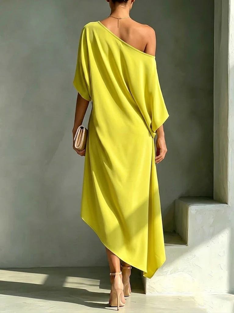 VALENTINA – Abito Monospalla Elegante